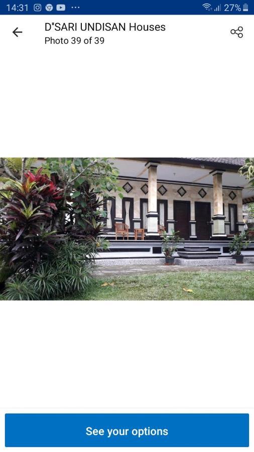 D'SARI UNDISAN Houses Bangli Luaran gambar